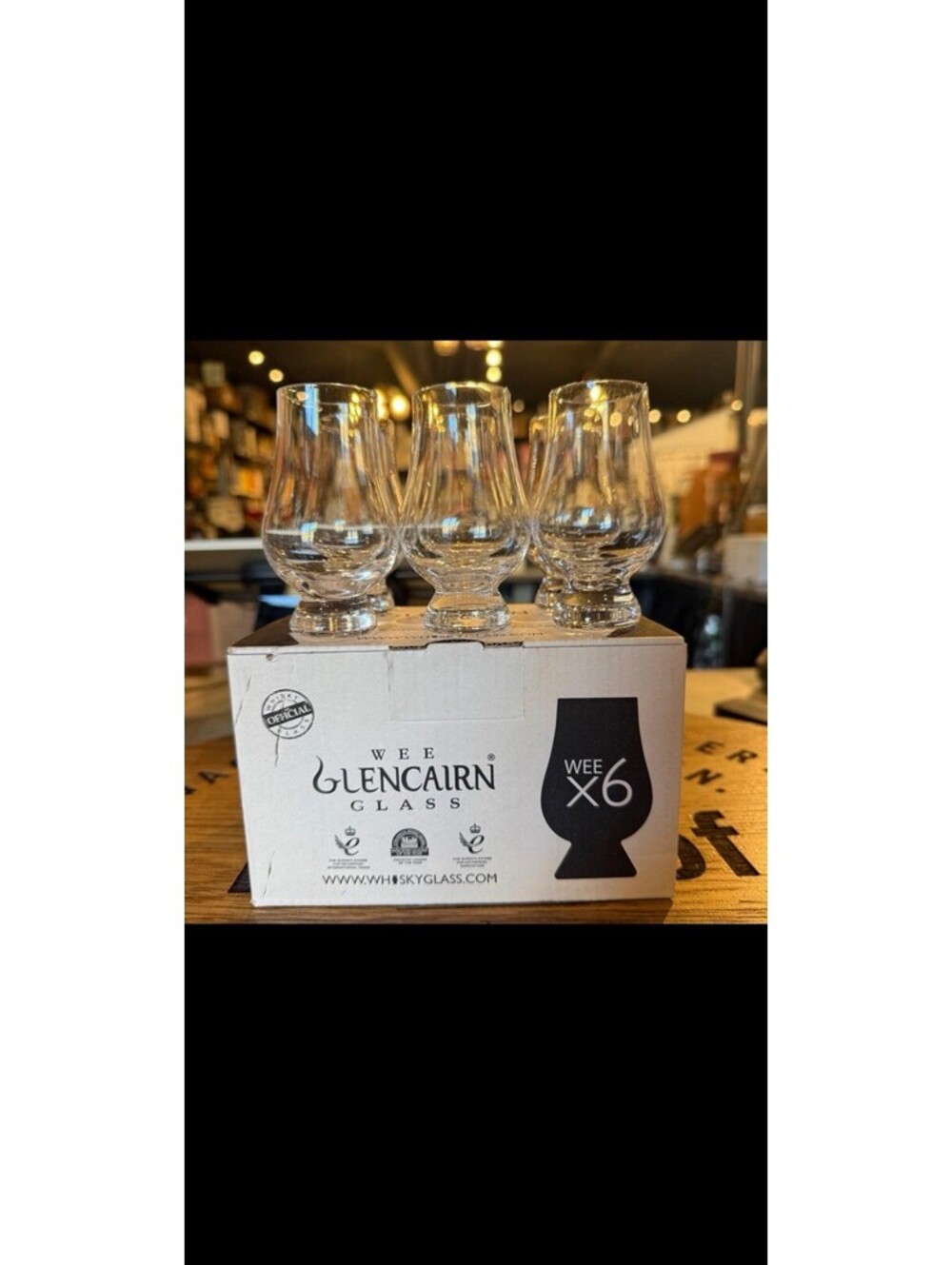 Glencairn Wee Whisky Glass Set of 6 NEW 70ml Mini Scotch Tasting Glasses 🔥